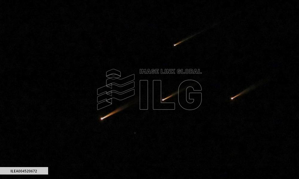 Iranian Missiles Strike Israel