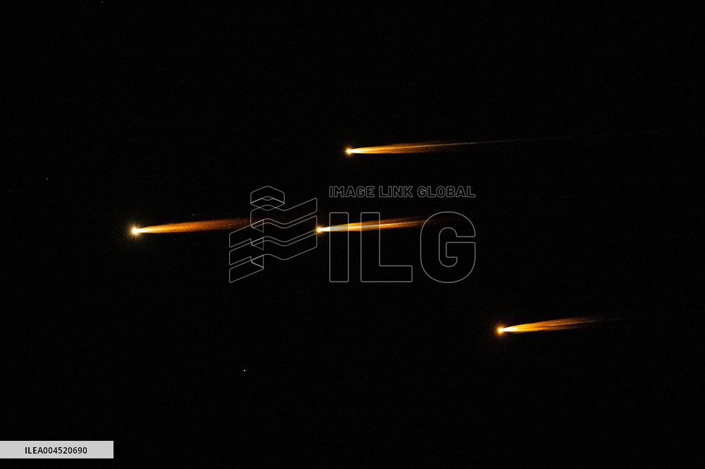 Iranian Missiles Strike Israel