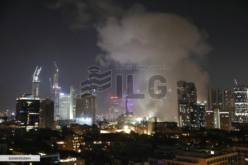 Iranian Missiles Strike Israel