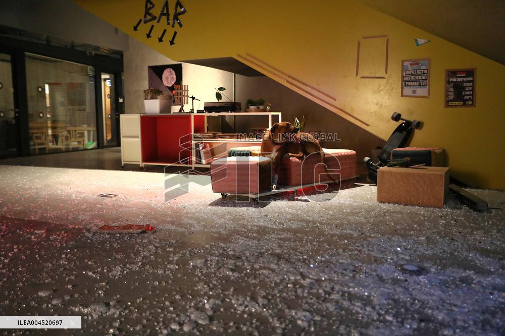 Iranian Missiles Strike Israel