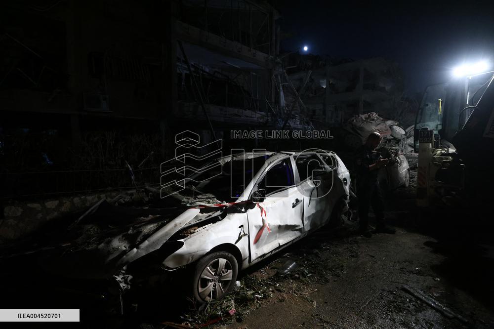 Iranian Missiles Strike Israel