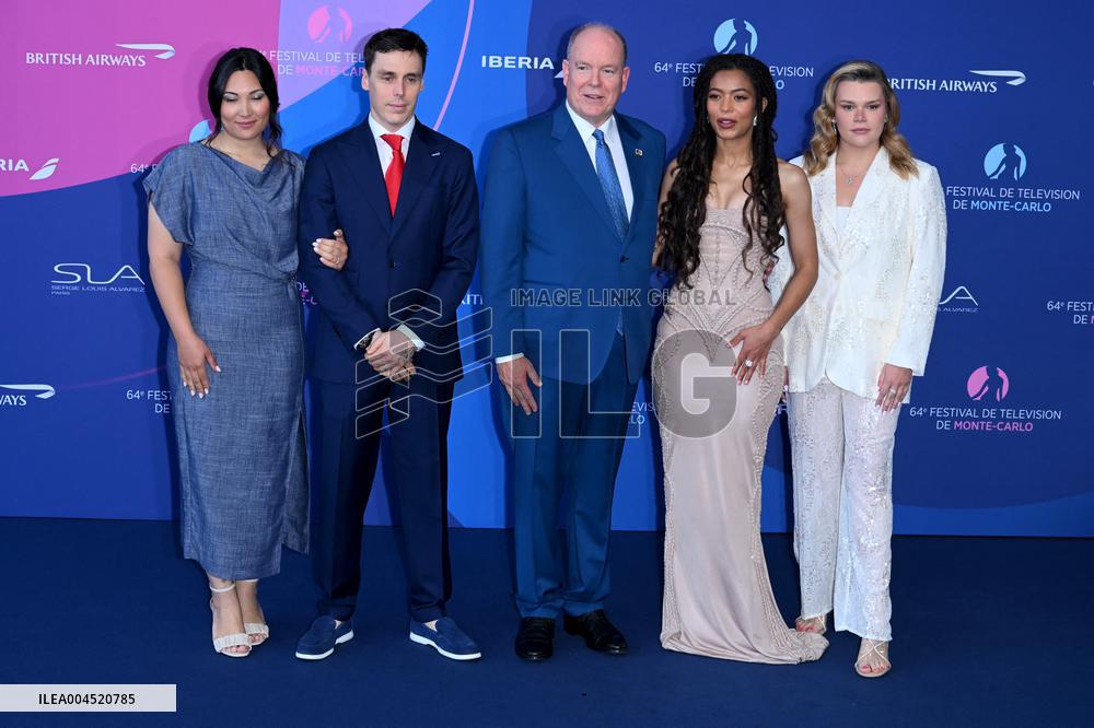 Royal At 64th International Television Festival - Monte Carlo