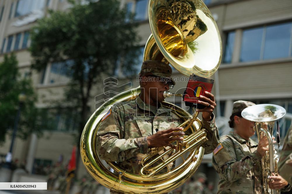 Preparations For Army's 250th Anniversary - Washington