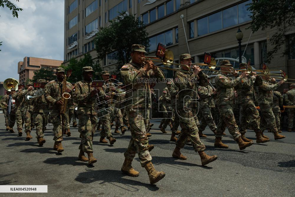 Preparations For Army's 250th Anniversary - Washington