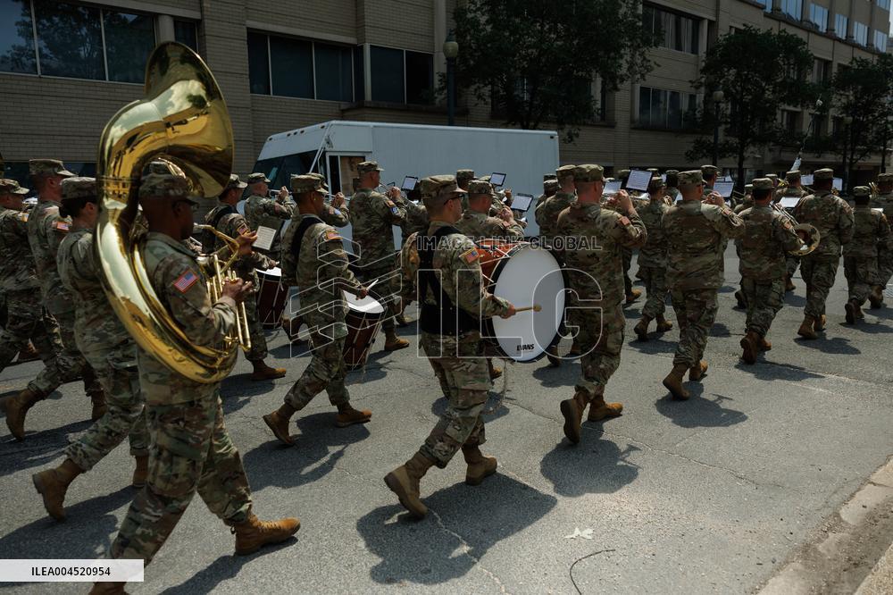 Preparations For Army's 250th Anniversary - Washington