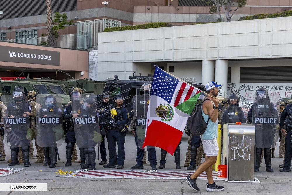 Anti-ICE Protests - LA