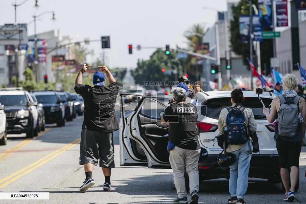 Anti-ICE Protests - LA