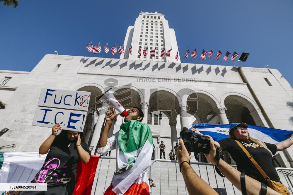 Anti-ICE Protests - LA