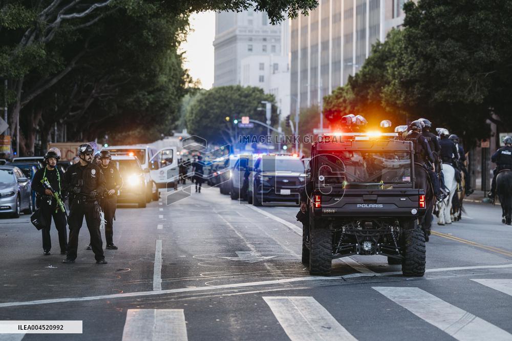 Anti-ICE Protests - LA