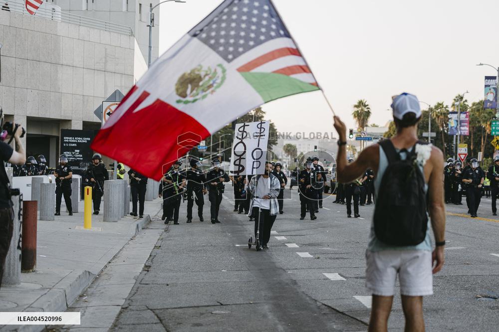 Anti-ICE Protests - LA