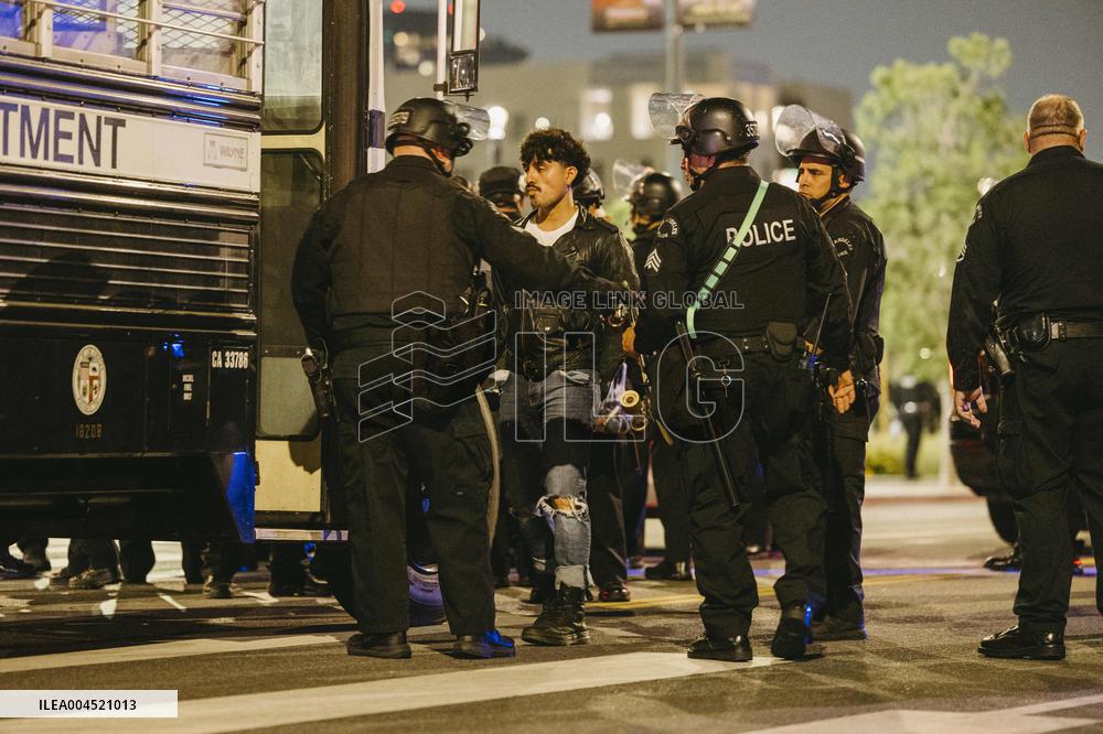 Anti-ICE Protests - LA