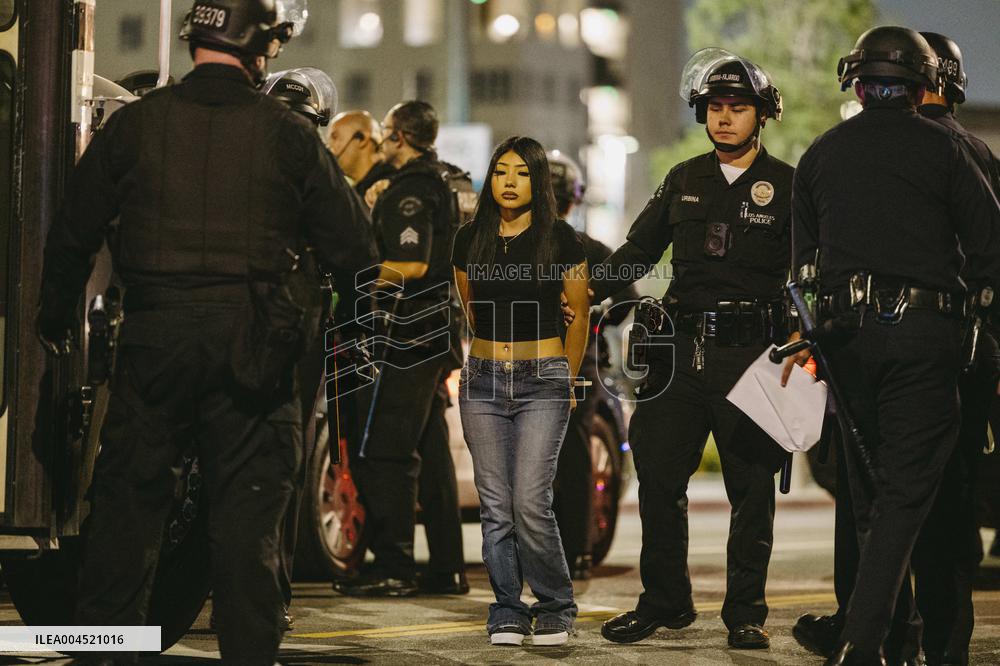 Anti-ICE Protests - LA