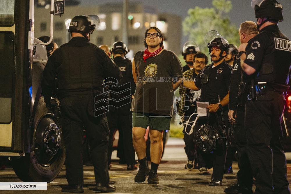 Anti-ICE Protests - LA