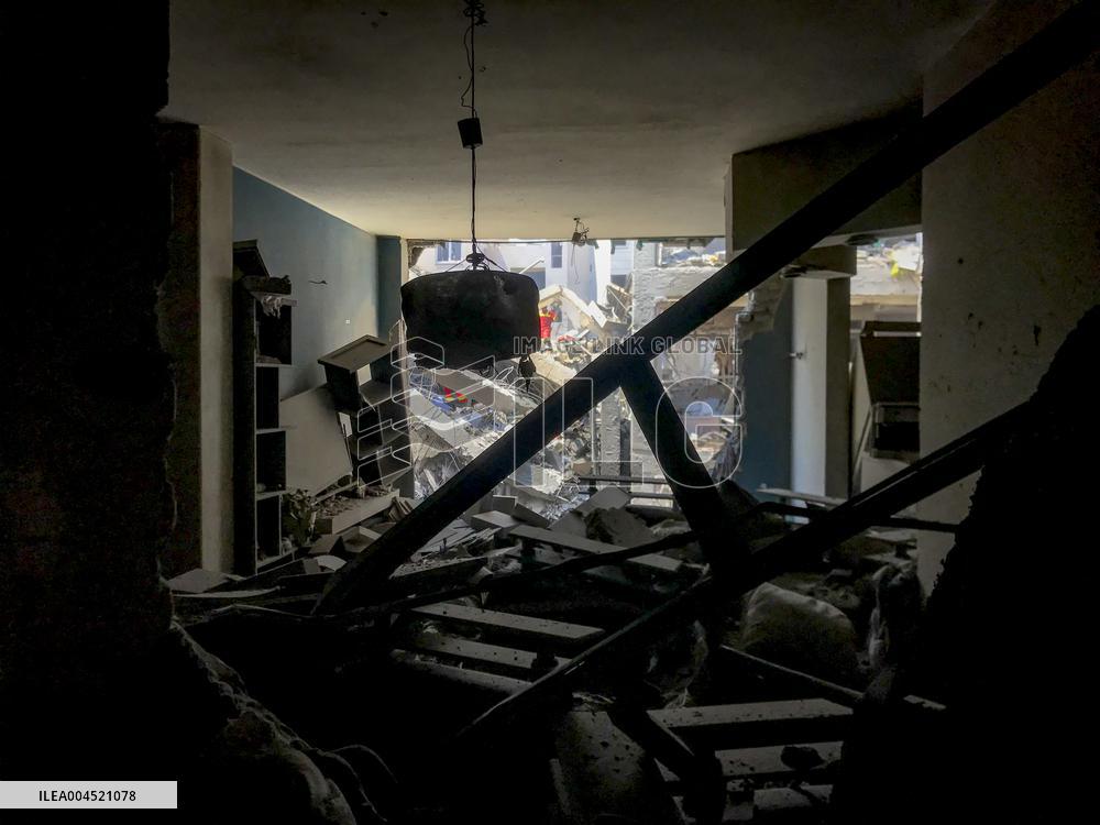 Residential Building Targeted in Tehran - Iran