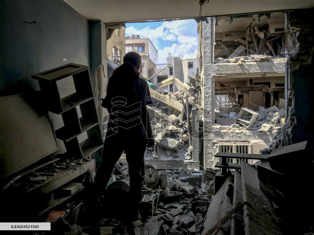 Residential Building Targeted in Tehran - Iran