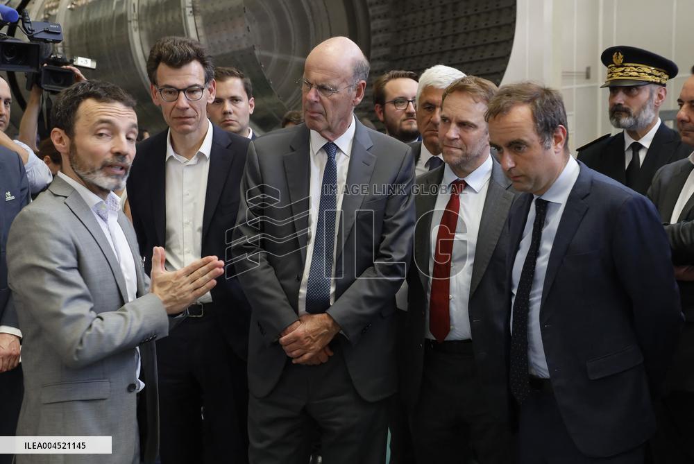 Ministerial Visit To MaiaSpace ArianeGroup - France
