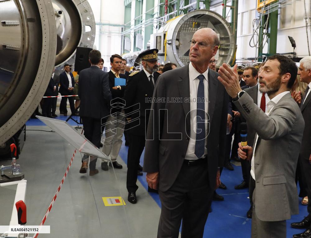 Ministerial Visit To MaiaSpace ArianeGroup - France