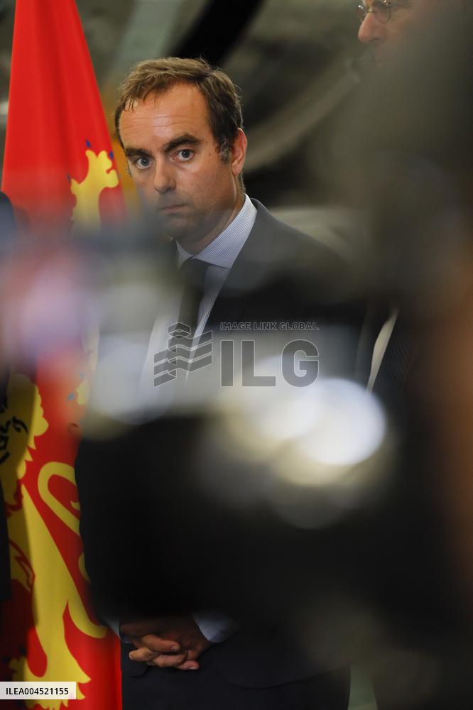 Ministerial Visit To MaiaSpace ArianeGroup - France