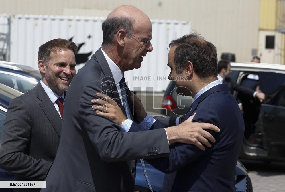 Ministerial Visit To MaiaSpace ArianeGroup - France