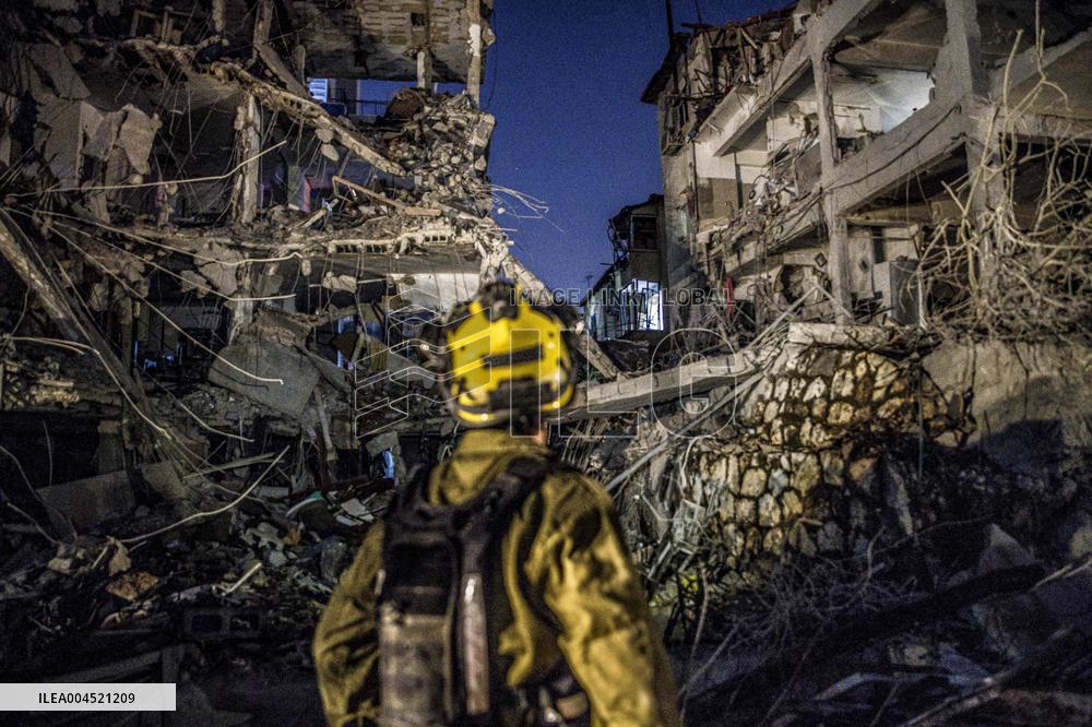 Iranian Missile Attack in Tel Aviv - Israel