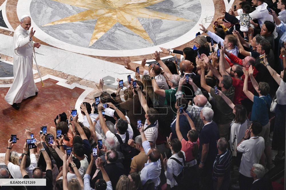 Pope Leo XIV Welcomes Pilgrims For The Jubilee of Sport - Vatican