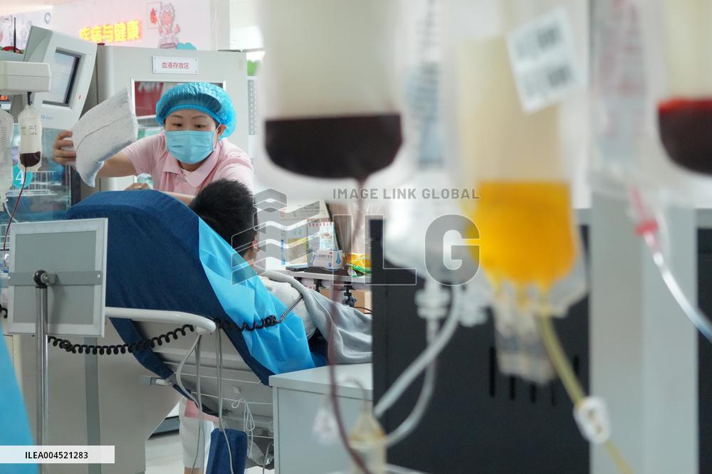Voluntary Blood Donation Amount in China Declined in 2024