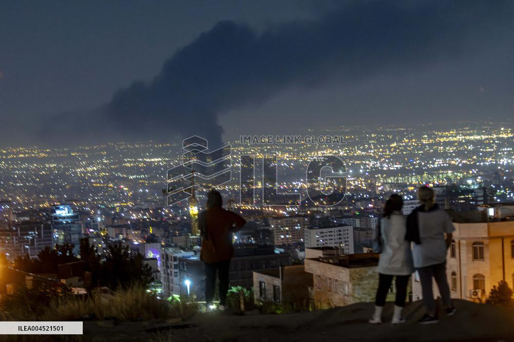 Israeli Airstrike in Tehran - Iran