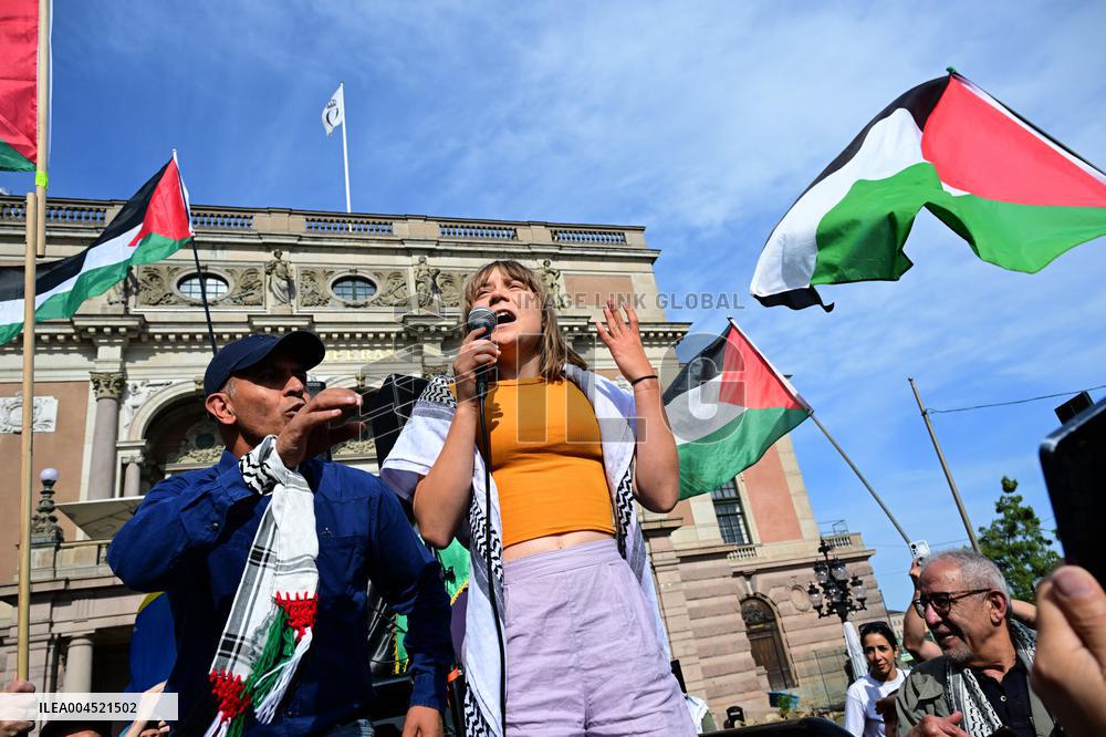 DEMONSTRATION FOR GAZA