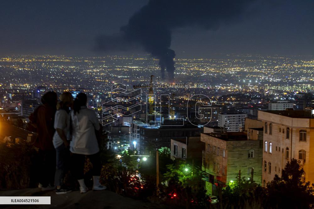 Israeli Airstrike in Tehran - Iran