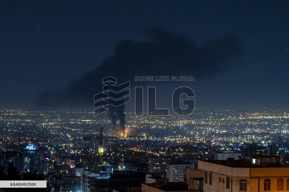 Israeli Airstrike in Tehran - Iran