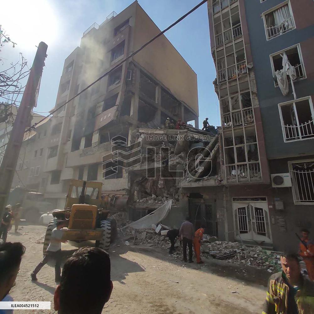 Israeli Airstrike in Tehran - Iran