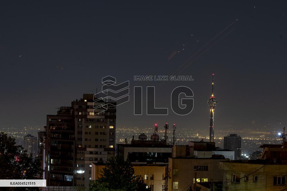 Israeli Airstrike in Tehran - Iran