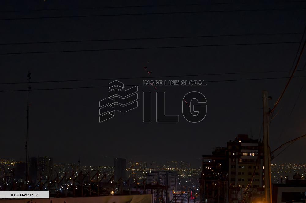 Israeli Airstrike in Tehran - Iran