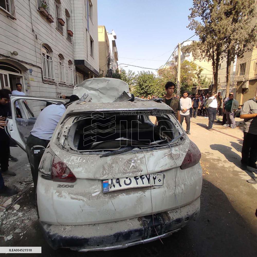 Israeli Airstrike in Tehran - Iran