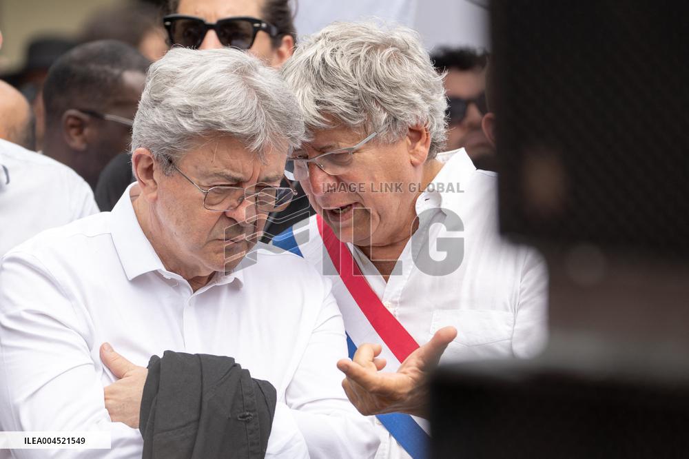Pro-Palestinian demonstration with Rima Hassan - Paris AJ