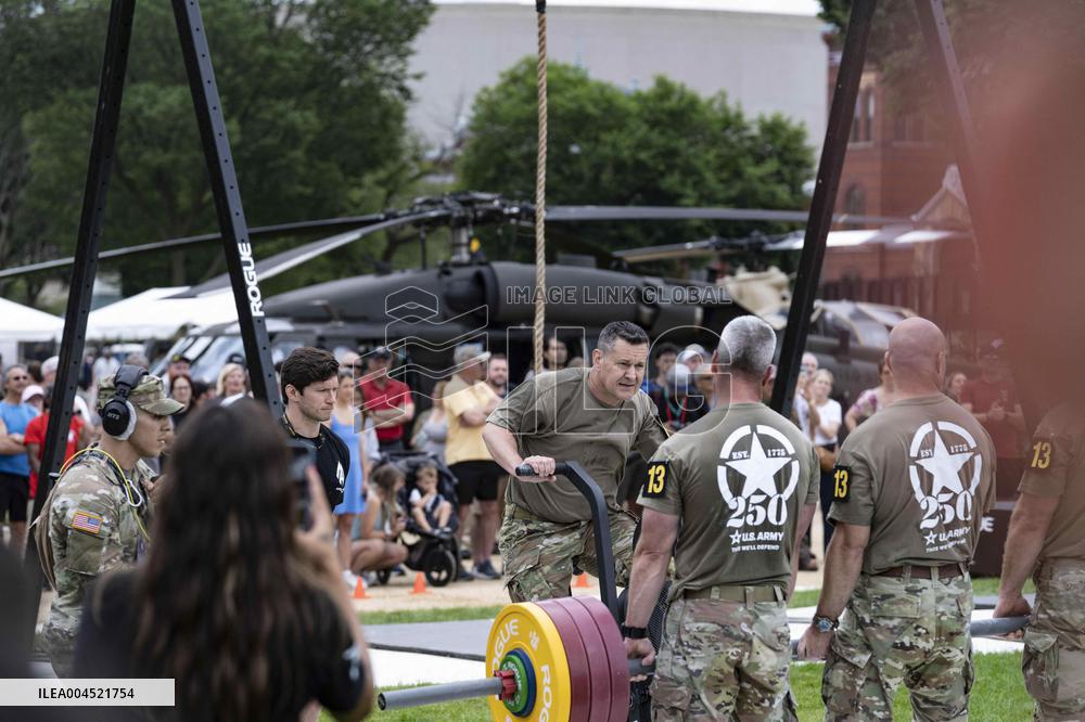 US Army 250th Birthday Celebration