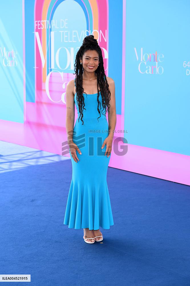 64th Monte-Carlo Television Festival - Jaz Sinclair Photocall