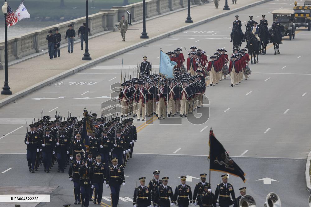 US Army’s 250th birthday celebration in Washington DC