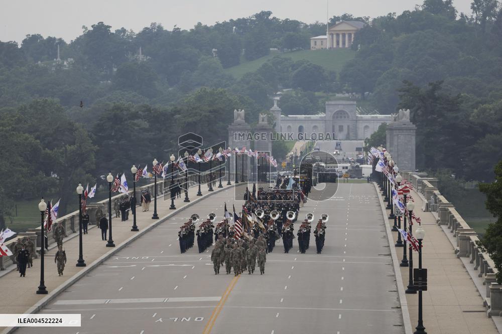US Army’s 250th birthday celebration in Washington DC