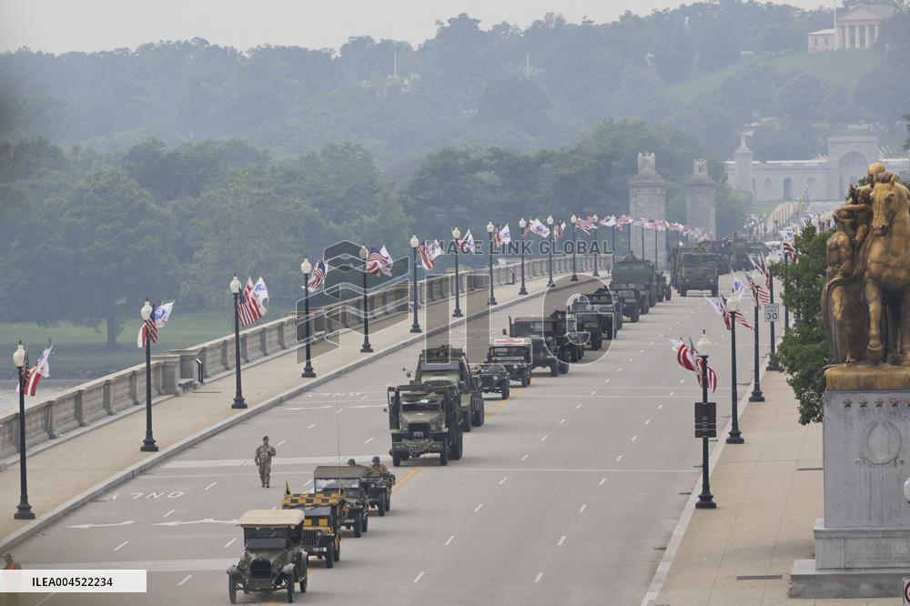 US Army?s 250th birthday celebration in Washington DC
