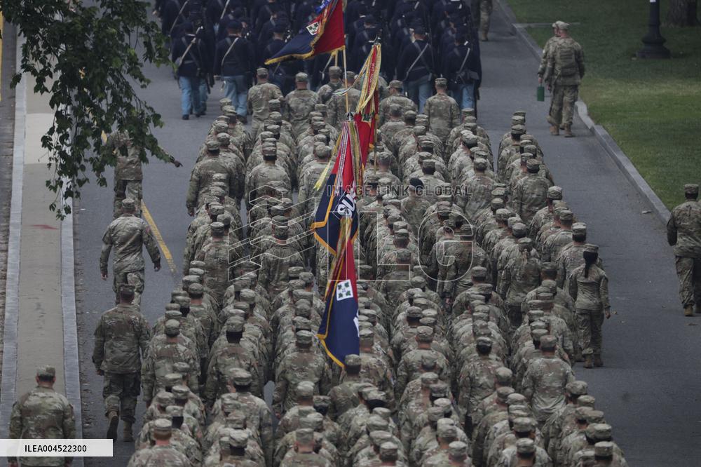 US Army’s 250th birthday celebration in Washington DC
