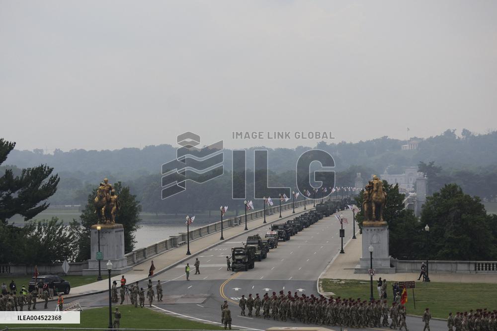 US Army?s 250th birthday celebration in Washington DC