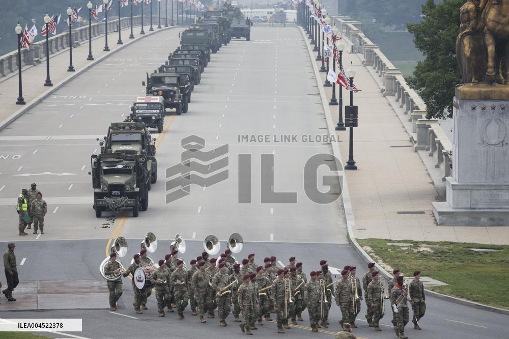 US Army?s 250th birthday celebration in Washington DC