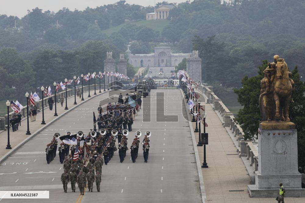 US Army?s 250th birthday celebration in Washington DC
