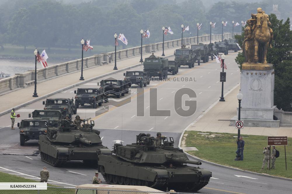 US Army’s 250th birthday celebration in Washington DC