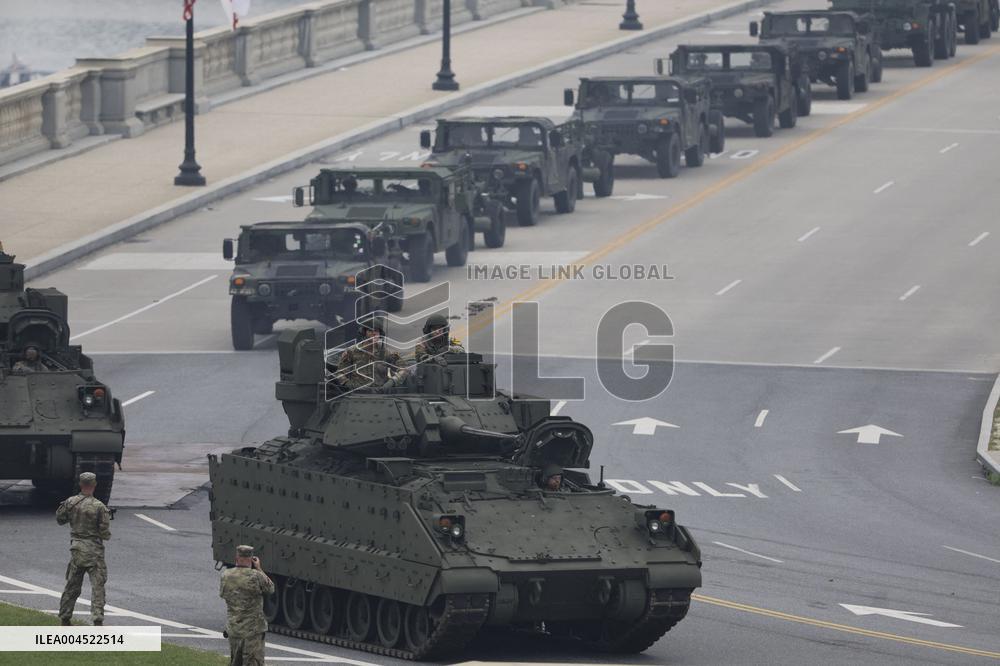 US Army?s 250th birthday celebration in Washington DC