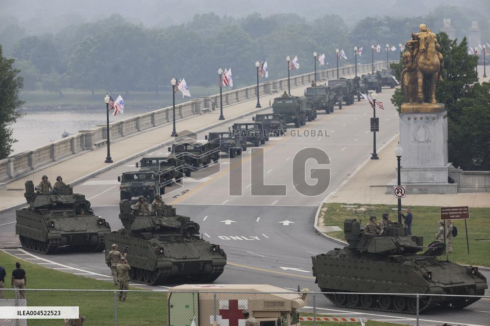 US Army?s 250th birthday celebration in Washington DC