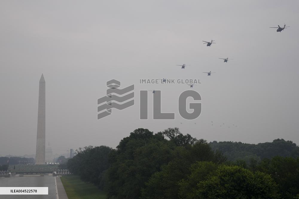 US Army?s 250th birthday celebration in Washington DC