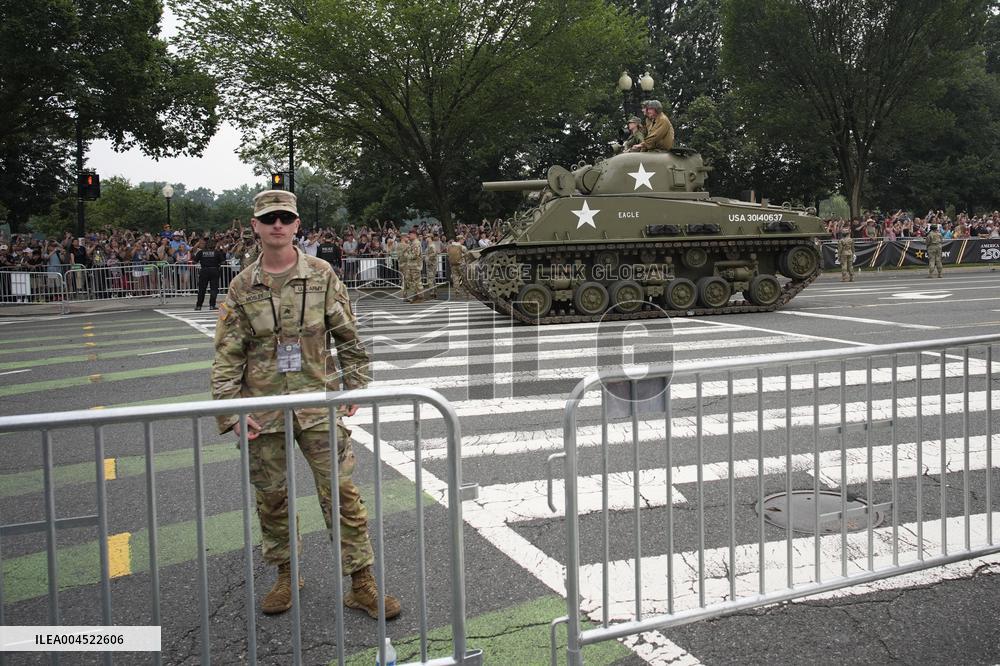 Military parade - Washington