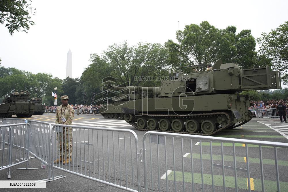 Military parade - Washington